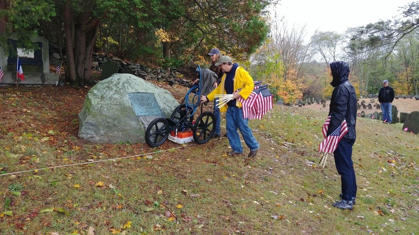 Norwichtown Cemetary Radar Survey1 Norwichtown Cemetary Radar Survey1