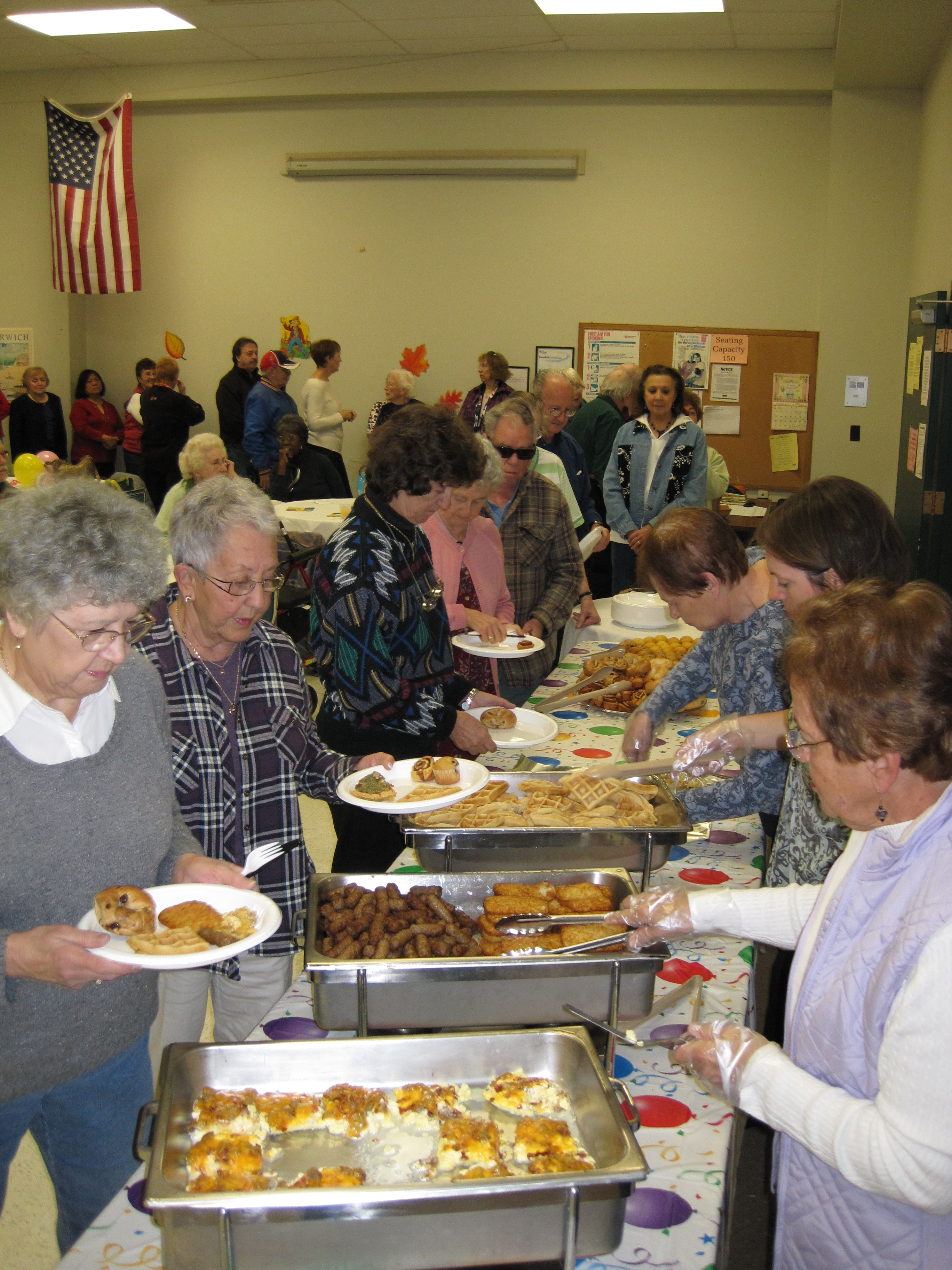 Celebration Breakfast for Fred Ulasik -100 years old